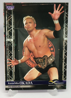 Kazuchika Okada BBM Sports Trading Card Infinity New Japan Pro