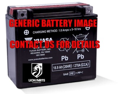 Lithium-Ion 2.0 Battery For Honda VFR700F/F2 Interceptor 1986-1987