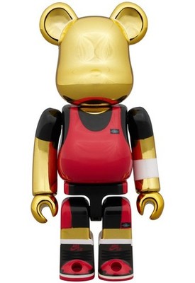 set of 2] BE@RBRICK Michael Jordan 1985 AIR JORDAN PLAYGROUND 100