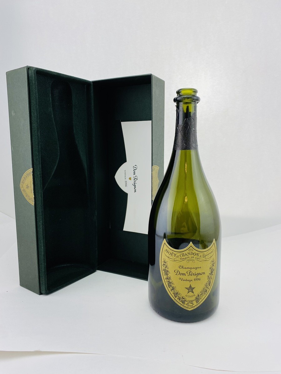 Dom Perignon 1996 Vintage Empty Bottle & Display Box Champagne
