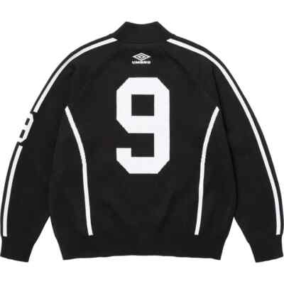 Supreme Umbro Zip Up Sweater black 黒 M Supreme Umbro Zip Up