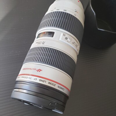 Canon Canon EF 70-200mm F/2.8 L USM White Lens From Japan | eBay