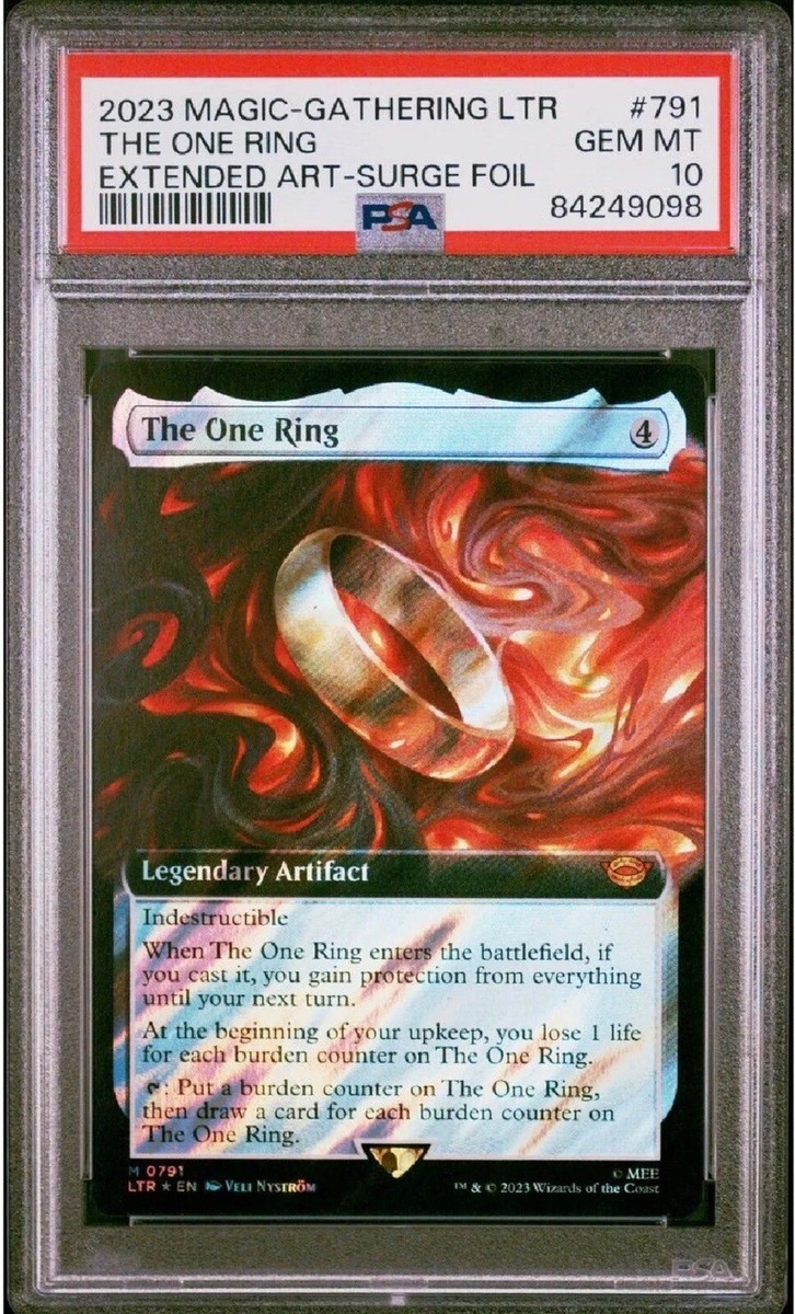 MTG 一つの指輪 拡張アート 英語 A □拡張アート□《一つの指輪/The