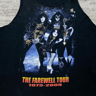 米国製 00s KISS Tシャツ THE FAREWELL TOUR 2001 00's KISS THE