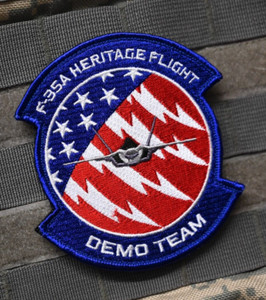 USAF 354Fighter Wing F-35パッチ 🔥F-35 LIGHTNING II AIRCRAFT PATCH