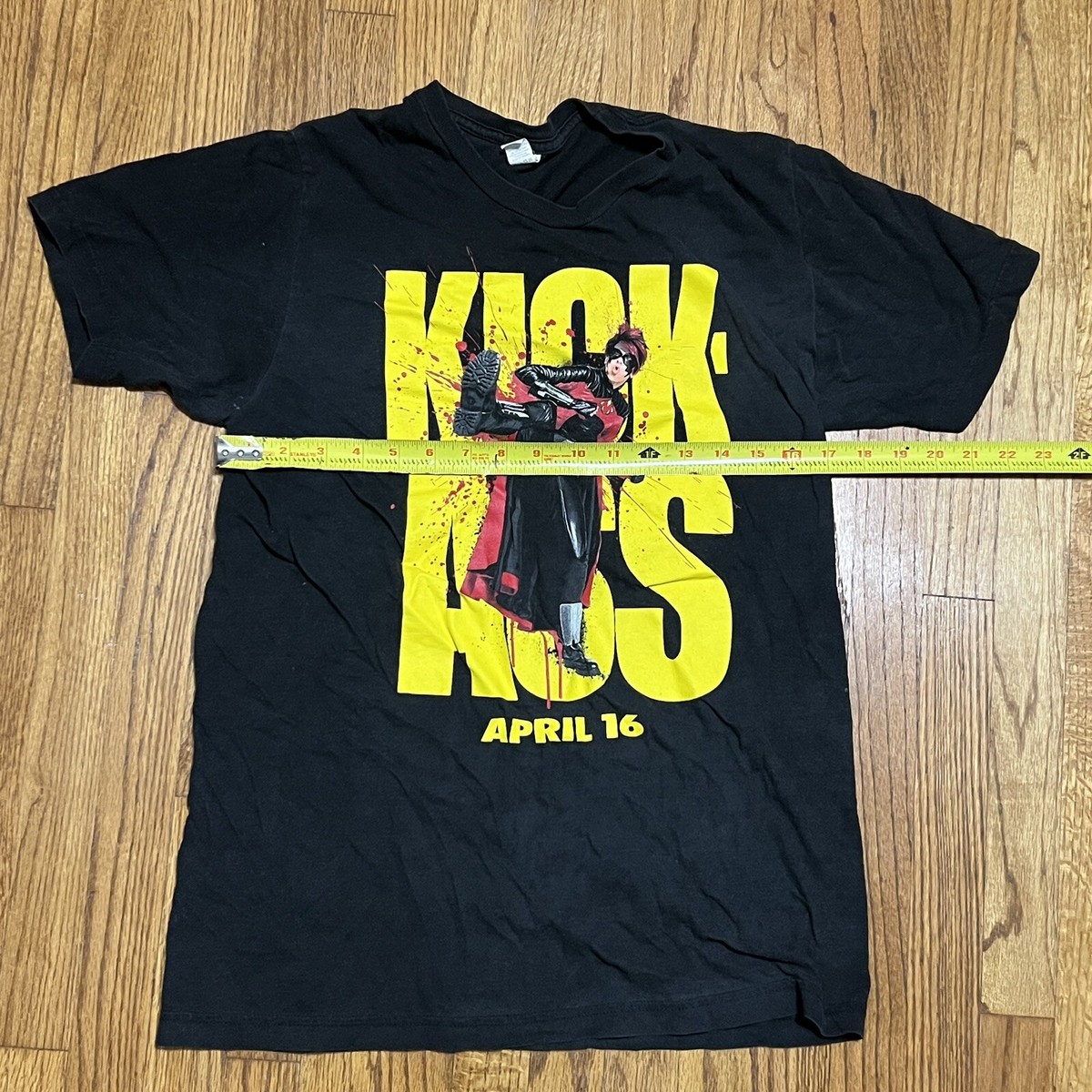 Kickass 2010 Red Mist Original Movie Promo T-Shirt Size Medium Big