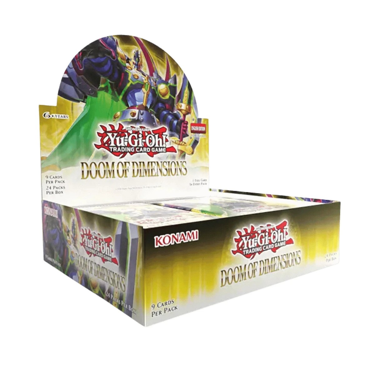 Yugioh Doom of Dimensions 1st Edition Booster Box [24-Packs