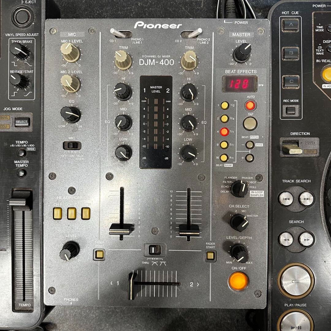 CDJ-1000MK2 DJM-400 cdj 1000mk2 DJM 400 【公式通販】