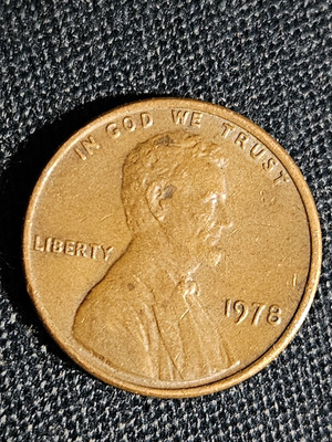 1978 Penny Errors No Mint Mark, Struck Off Center, 3.1 g | eBay