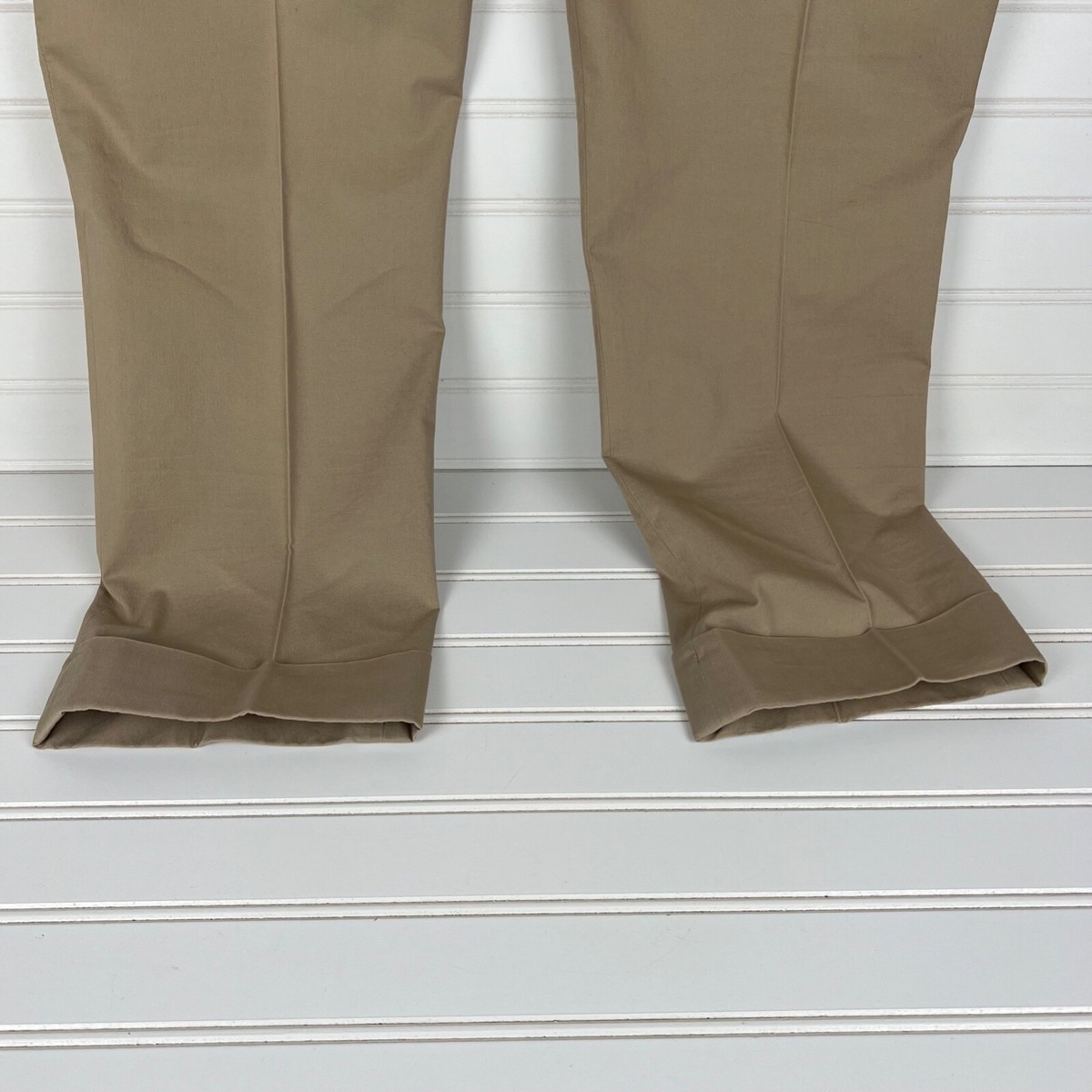 BROOKS BROTHERS Tan Non-Iron Advantage Chino Pants Size 12 RN