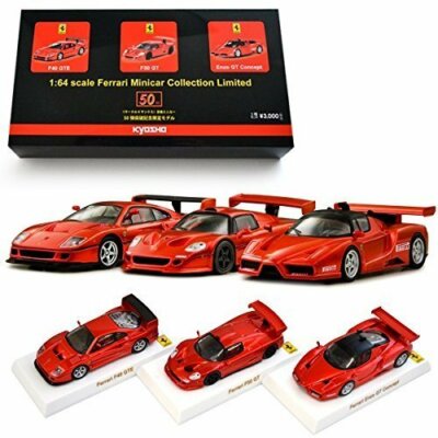 Limited quantity product KYOSHO 1/64 scale diecast Ferrari minicar