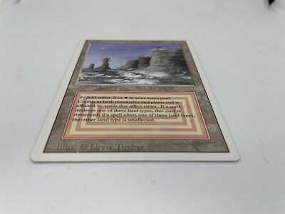 Plateau Dual Land - Revised - NM - MTG Magic The Gathering | eBay