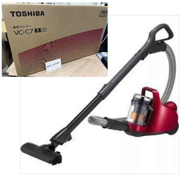 TOSHIBA Vacuum Cleaner Torneo Mini VC-C7-R 100V Japan Domestic