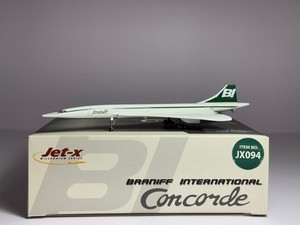 航空機・ヘリコプター Jet-X 1/400 Concorde BRANIFF Chrome 航空機