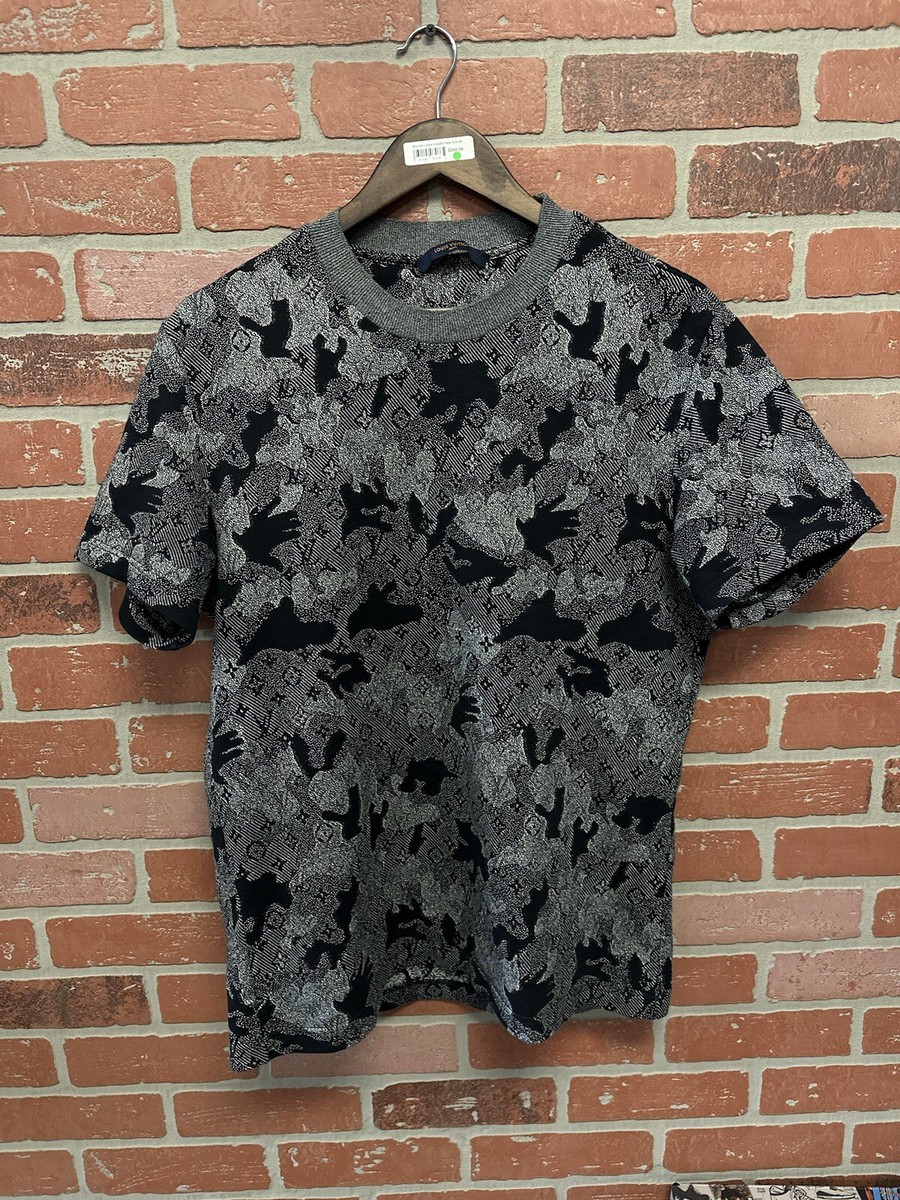 LOUIS VUITTON グレー 公式 Tシャツ S LOUIS VUITTON グレー Tシャツ S