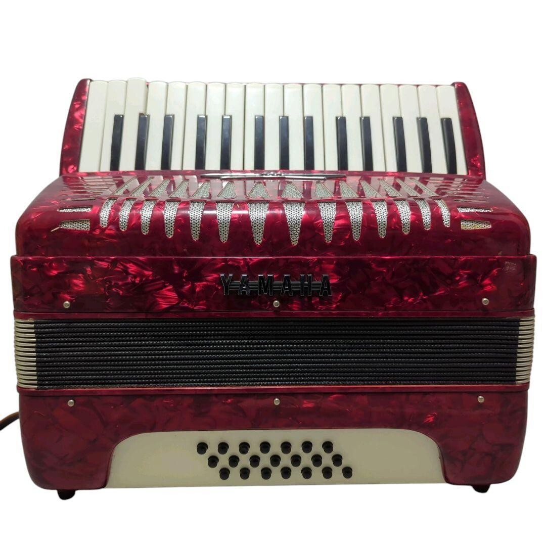 昭和レトロ】YAMAHA アコーディオン 32鍵盤21ベース アンティーク 昭和