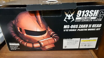 未組立て】MS-06S Zaku II Head 1/12スケール 携帯電話無 未組立て】MS-