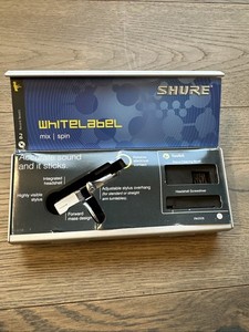 SHURE WHLB シュア ホワイトレーベル レコード カートリッジ 2本