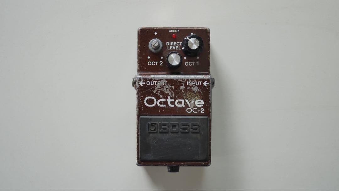 ギター BOSS OC-2 Octave BOSS OC-2に特別な価値はあるか？｜Shin Sheena