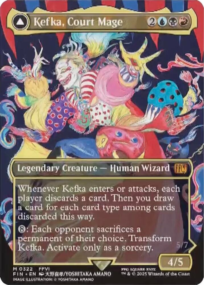 MTG【ショーケース】ケフカ・パラッツォ/Kefka Palazzo【Foil】 MTG FF