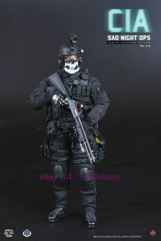 Soldierstory 1/6 Ss037 Cia Sad Night Ops Special Activities