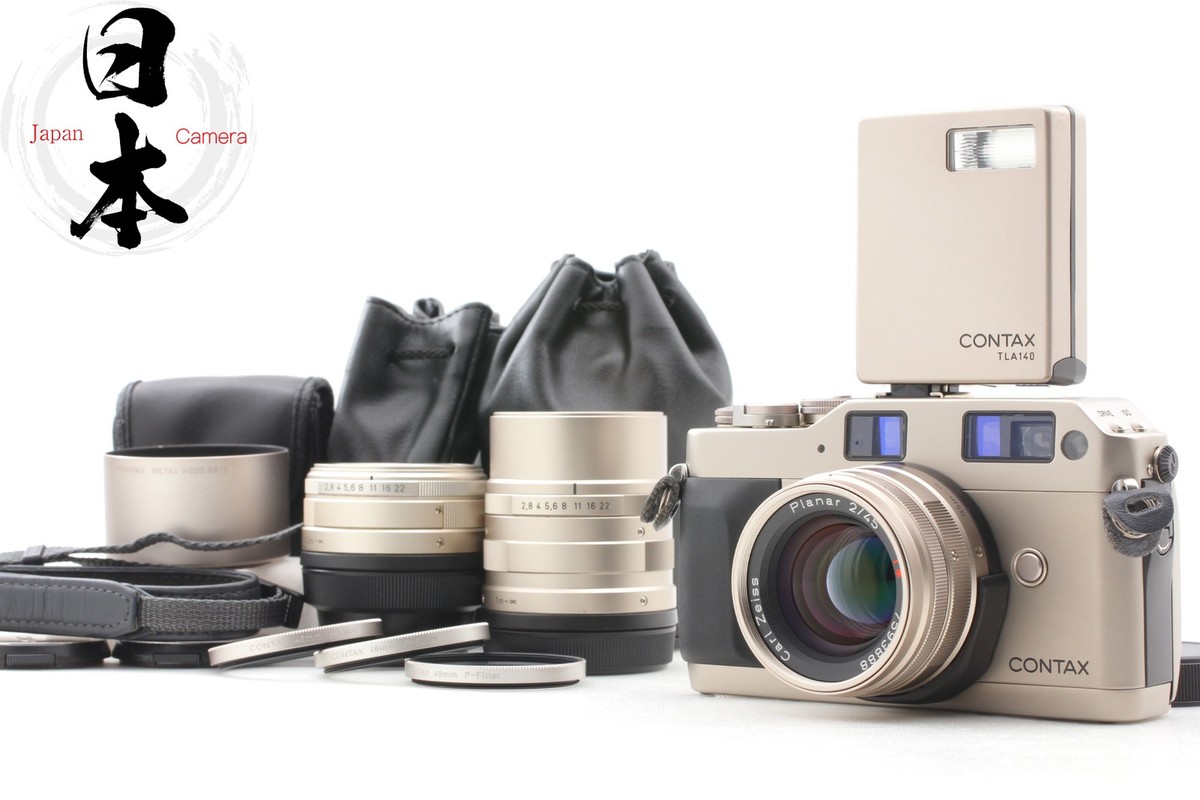 CONTAX G1 レンズ×2 TLA140フラッシュセット CONTAX G1 レンズ×2