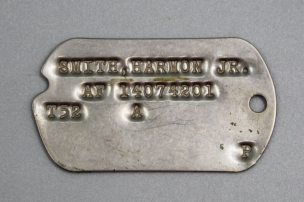 US Air Force (AF) Id Tag (Dog Tag) . FLU3489 | eBay