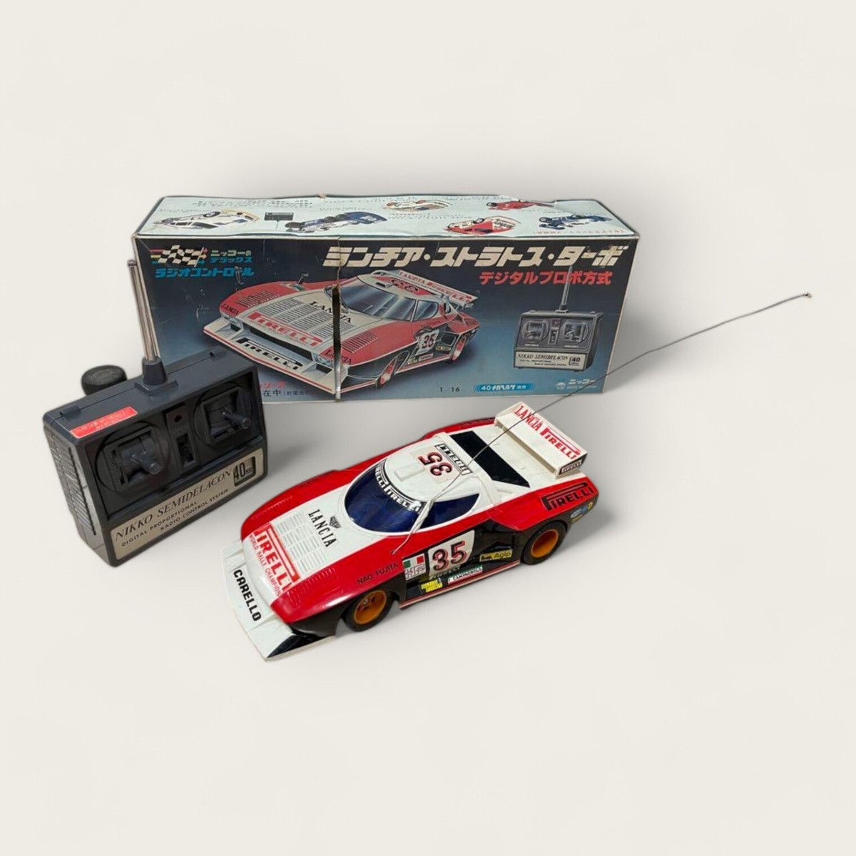ホビーラジコン LANCIA STRATOS TURBO RADIO CONTROL CAR LANCIA