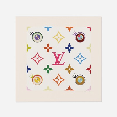 Takashi Murakami X Louis Vuitton “Eye Love Superflat (Pink
