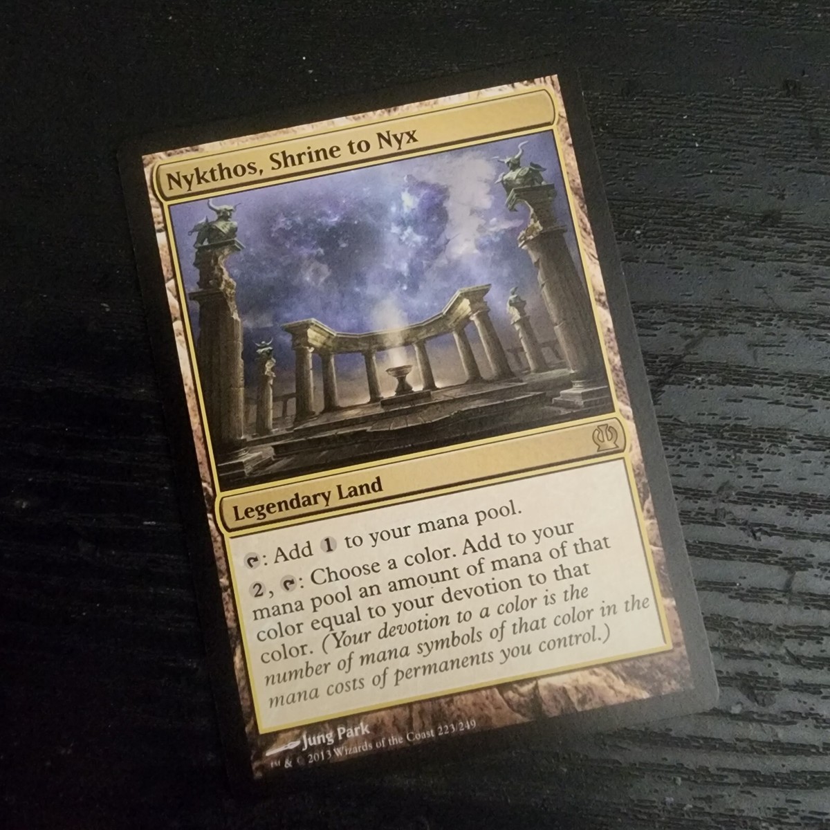 ニクスの祭殿、ニクソス Nykthos, Shrine to Nyx 4枚 Nykthos, Shrine