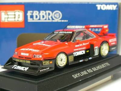 トミカEBBRO「SKYLINE RS SILHOUETTE」 Nissan Skyline RS Turbo Super