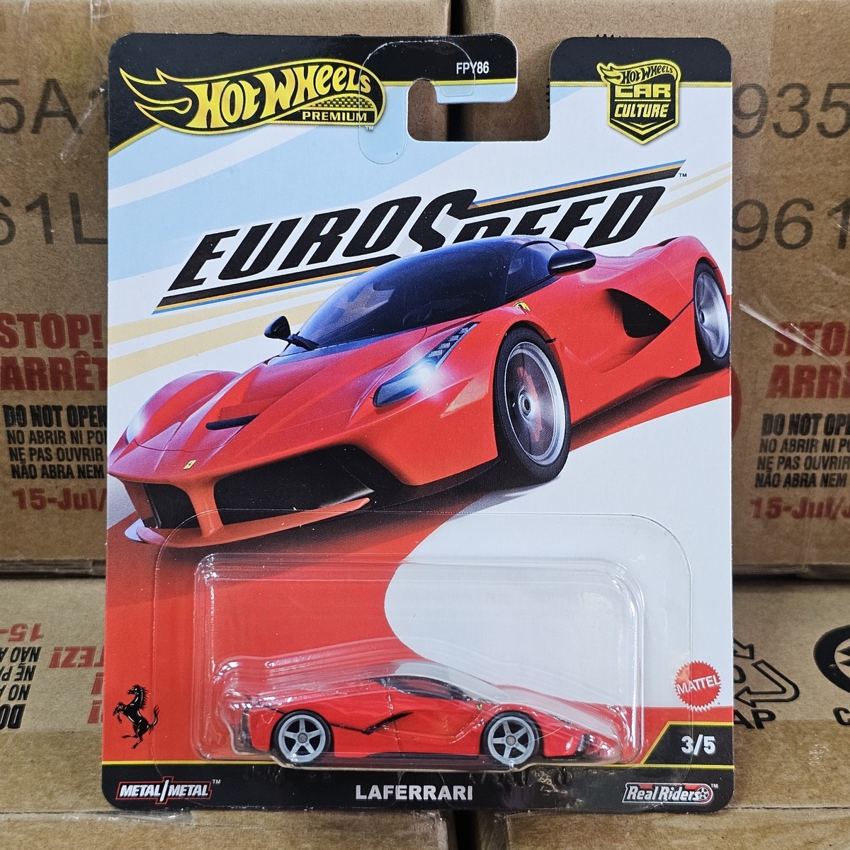 Hotwheels EURO SPEED LAFERRARI 6台 Hot Wheels 2025 Car Culture