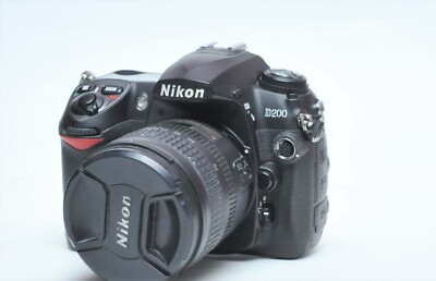 Nikon D200 10.2MP Digital SLR Camera W/ 18-70/3.5-4.5 G-AFS ED-IF