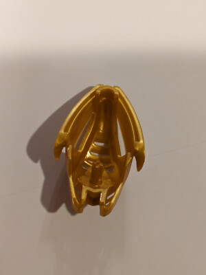 Lego Bionicle Kanohi Mask Pearl Gold Kraahkan Replica | eBay