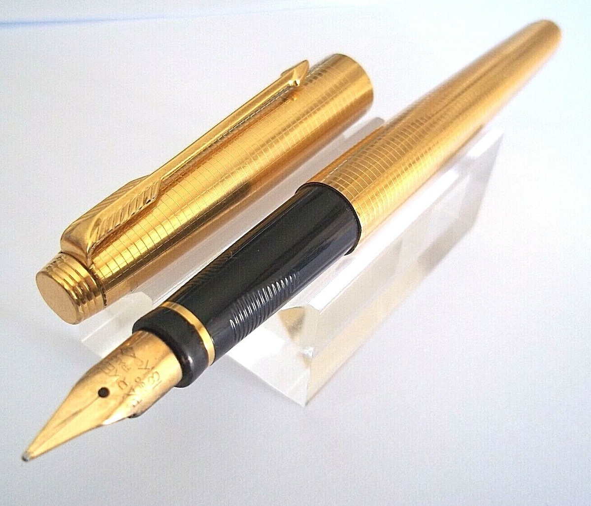 万年筆 14K PARKER 0 Rare 筆記 ◎☆藤/PARKER/万年筆/14K/14金/585刻印/