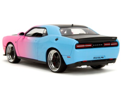 JADA PINK SLIPS 2015 DODGE CHALLENGER SRT HELLCAT 1/24 PINK w