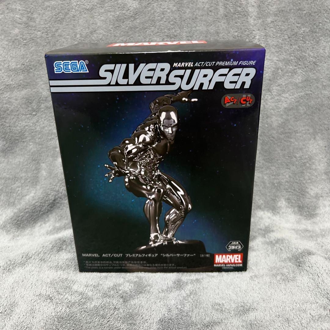 MARVEL ACT CUT Premium Figure Silver Surfer SEGA New Japan | eBay