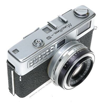 Minolta Minoltina-S Rangefinder Camera Rokkor QF 1:1.8 f=40mm | eBay