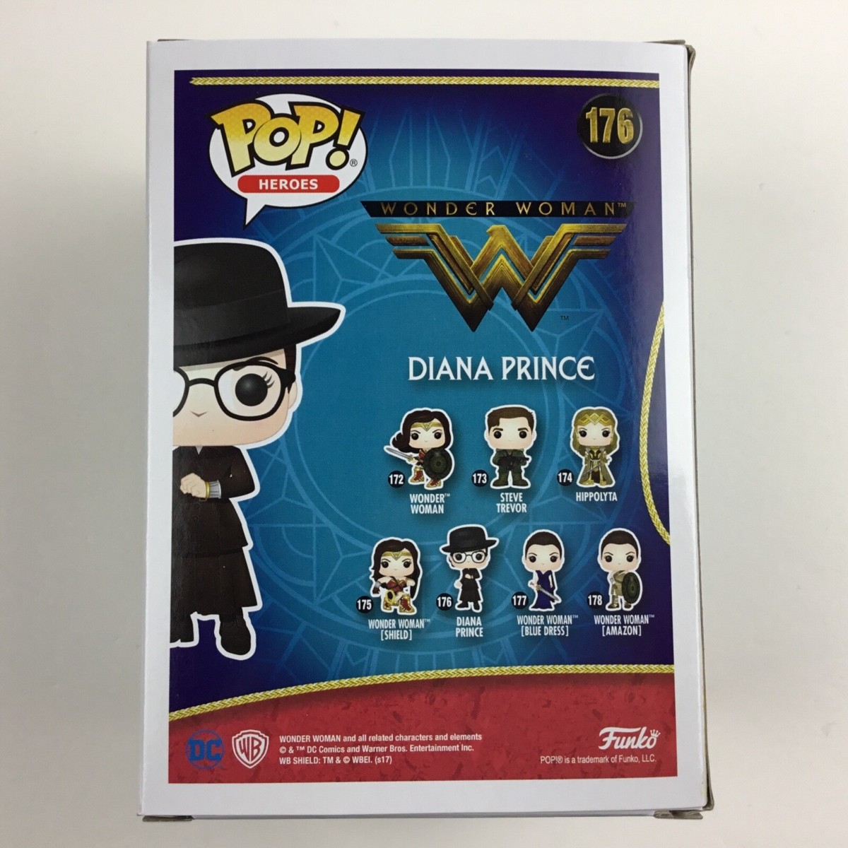 Funko Pop DIANA PRINCE Entertainment Earth Exclusive Wonder Woman