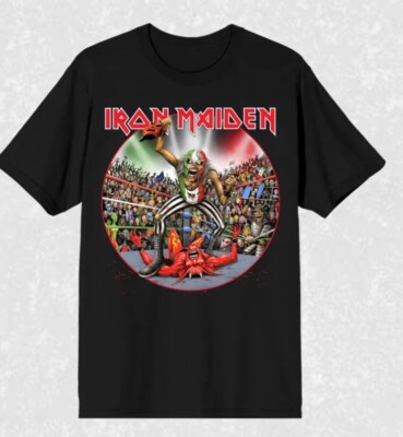 2024 Iron Maiden Size Medium Mexico City Event Shirt Futures Past
