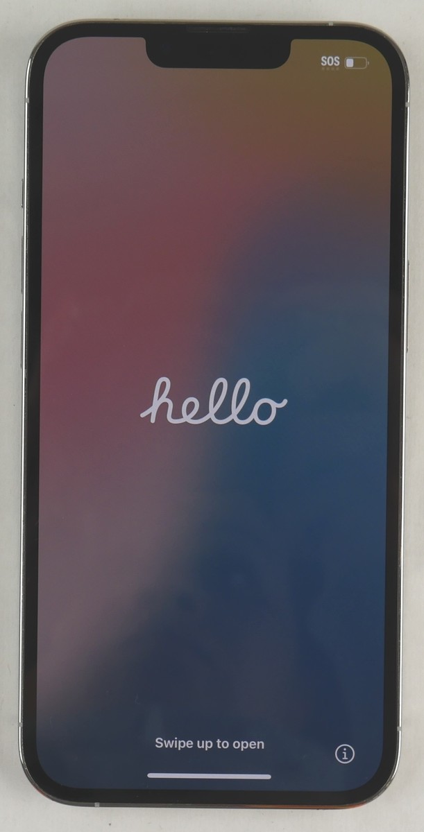 Apple iPhone 13 Pro 128GB Silver MLQJ3LL/A Grade C UNLOCKED NO SIM