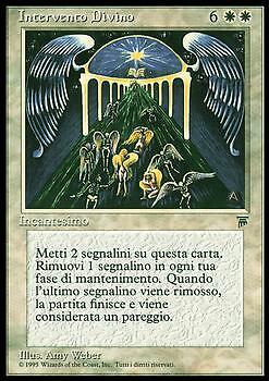 MTG Divine Intervention 1枚 サイン Divine Inter vention MTG EN