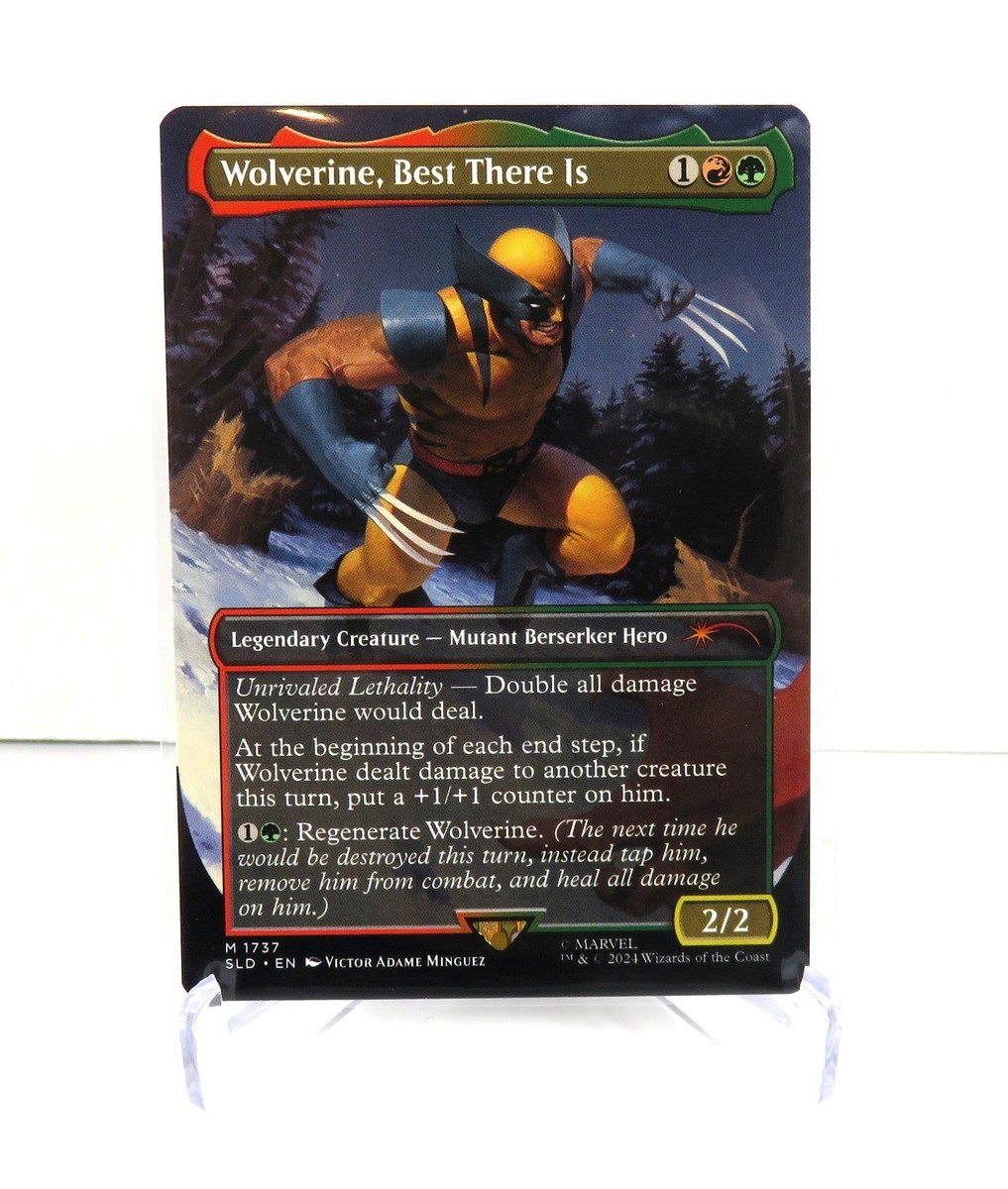 Wolverine Best There Is Marvel Secret Lair Non Foil NM - MTG Magic