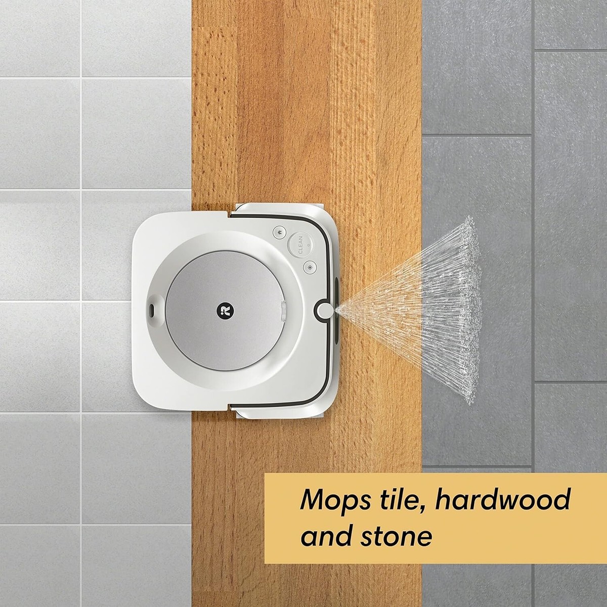 iRobot Braava Jet M6 (6110) Ultimate Robot Mop- Wi-Fi Connected