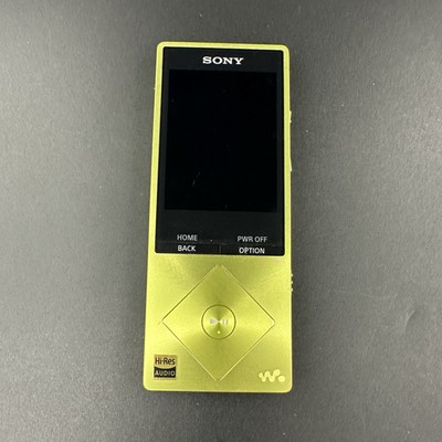NW-A25 Sony Walkman Digital Music Player Yellow 16GB Hi-Res Tested