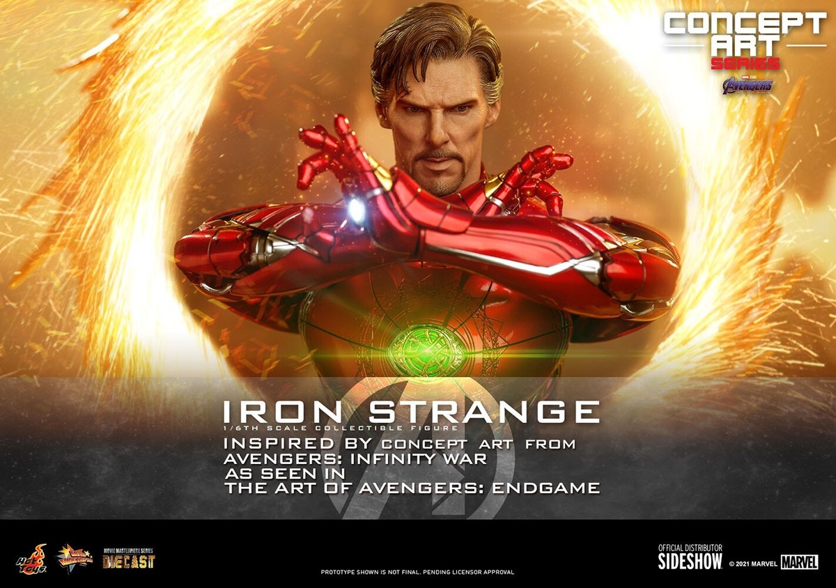 1/6 Marvel Avengers Endgame Iron Strange MMS606-D41 Hot Toys