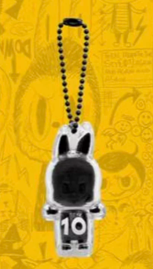 THE 10TH ANNIVERSARY EXHIBITION SUPER MINI KEYCHAIN CUTE ART GIFT