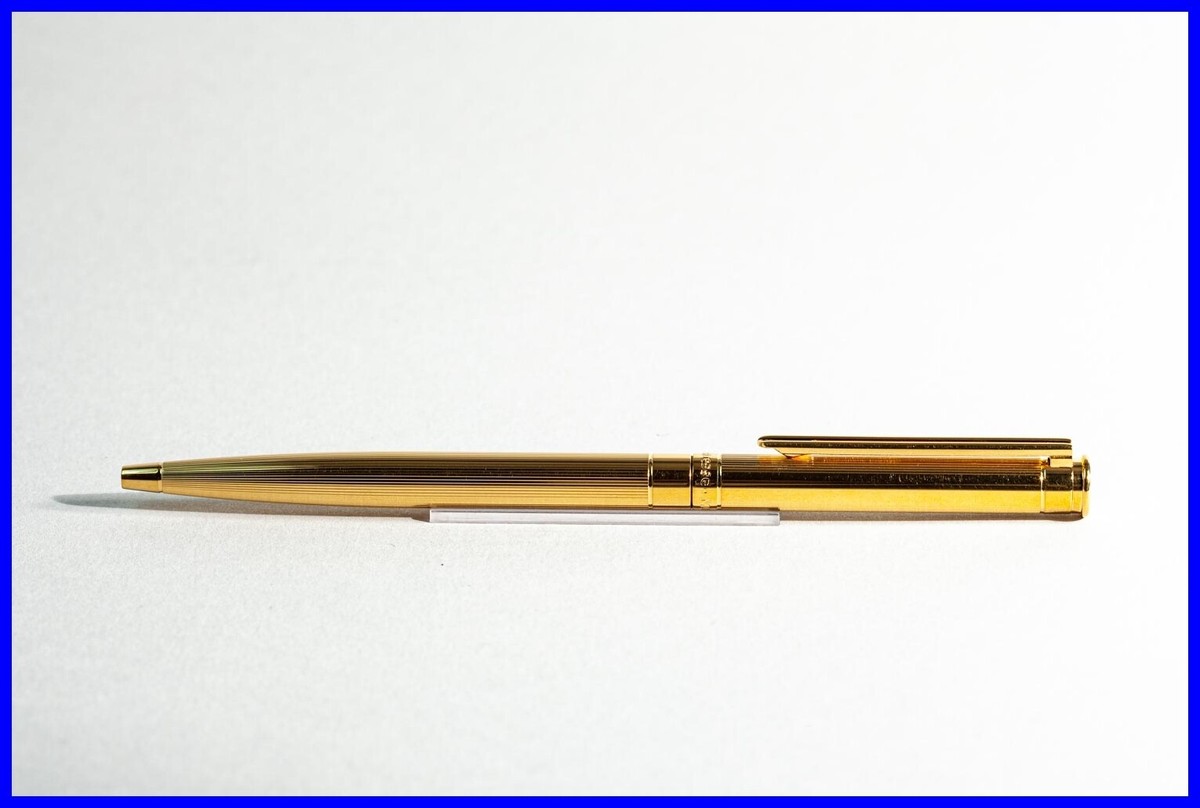 1994 MONTBLANC NOBLESSE III Ballpoint Pen w split Clip heavy