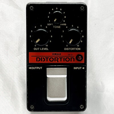 YAMAHA DI-01 Distortion W/Box 1980s Vintage Guitar Pedal Made in