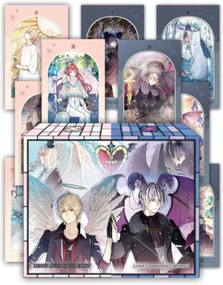 LUNA'S ANGEL Tarot Dark Angel & Light Angel card set LUNA Factory